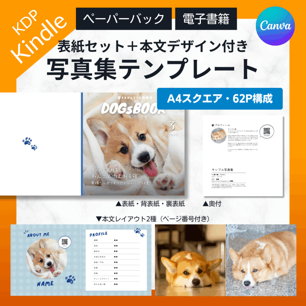 Kindle出版テンプレート