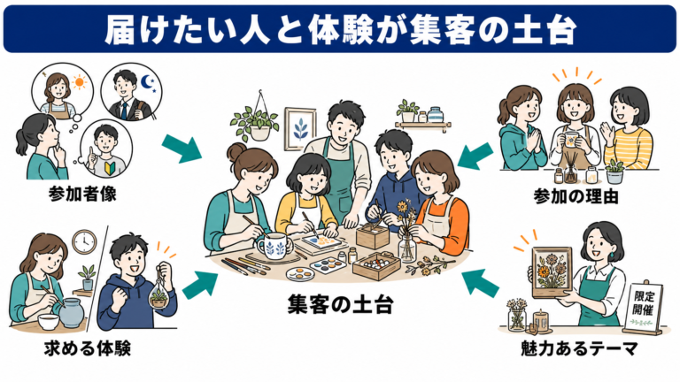 ワークショップ集客の方法とは？受講生・参加者が集まらない原因と告知・宣伝のポイント